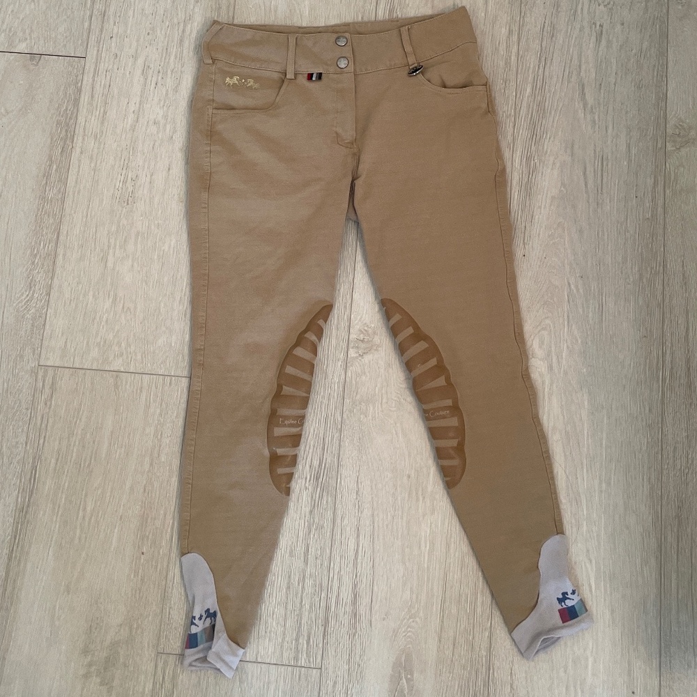 Equine Couture Ladies’ Silicone Knee-Patch Breech